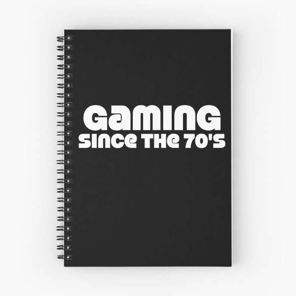 Item preview, Gaming Since the 70's - Funky Retro Headline Text (White) designed and sold by JamiDesigns.