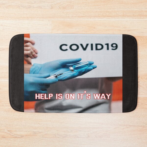 Item preview, Covid-19. Help Is On It's Way. designed and sold by MacjarrGems.