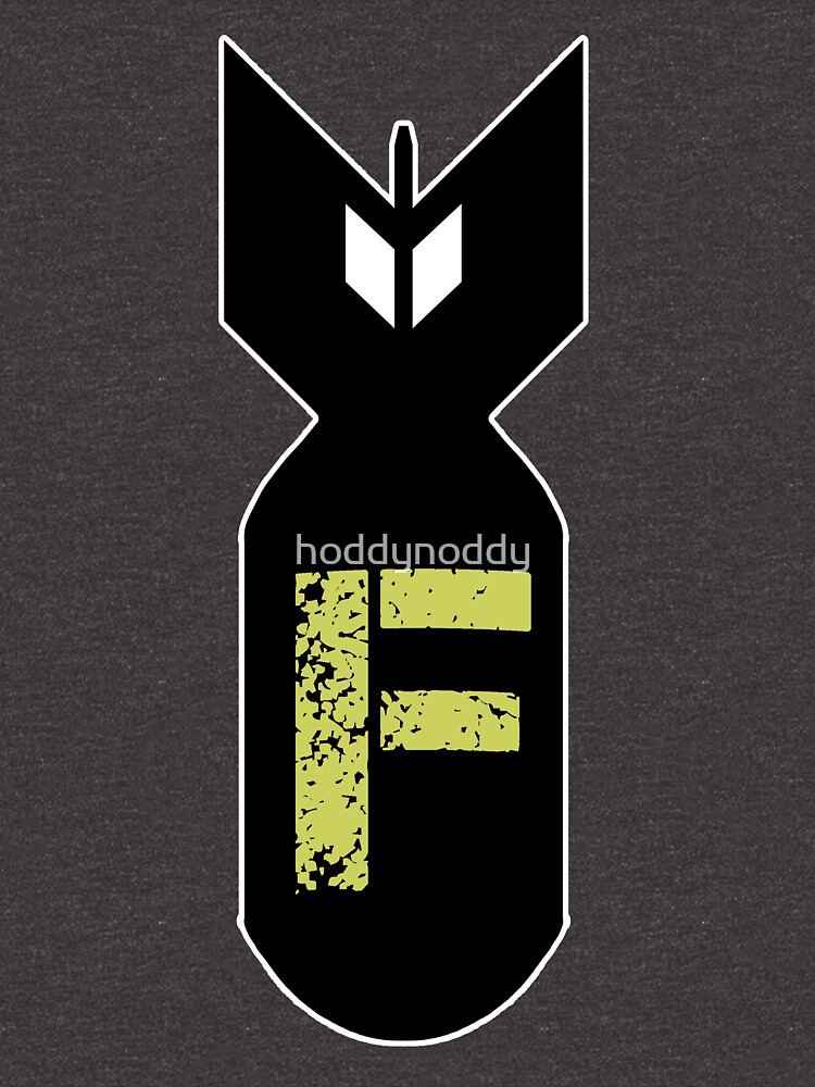 "F BOMB" T-shirt By Hoddynoddy | Redbubble