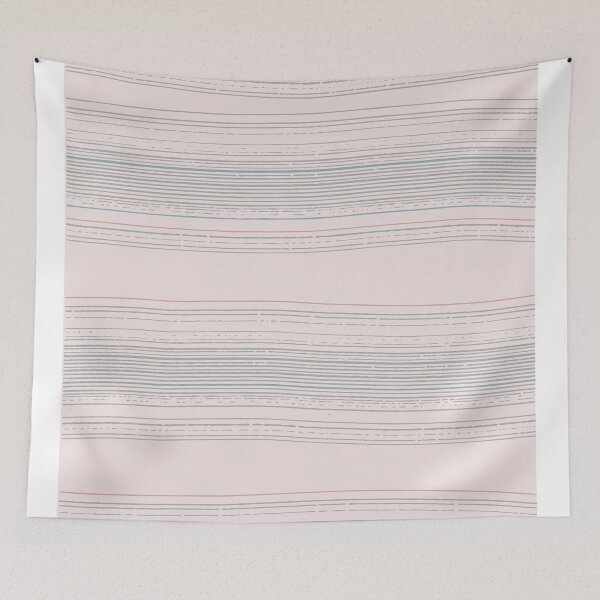 Item preview, Abstraction. Graphic horizontal lines using a brush. Fog at dawn. designed and sold by Mankaanna.