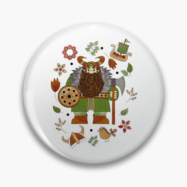 Item preview, Scandinavian Folklore Viking designed and sold by LotusArtStudio.
