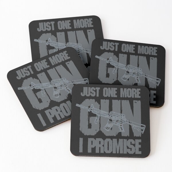 Item preview, Funny Just One More Gun I Promise  designed and sold by Alexandra Schowalter.