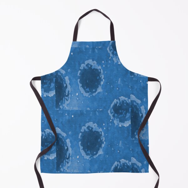 Item preview, Virology blue pattern designed and sold by dreamofdenim.