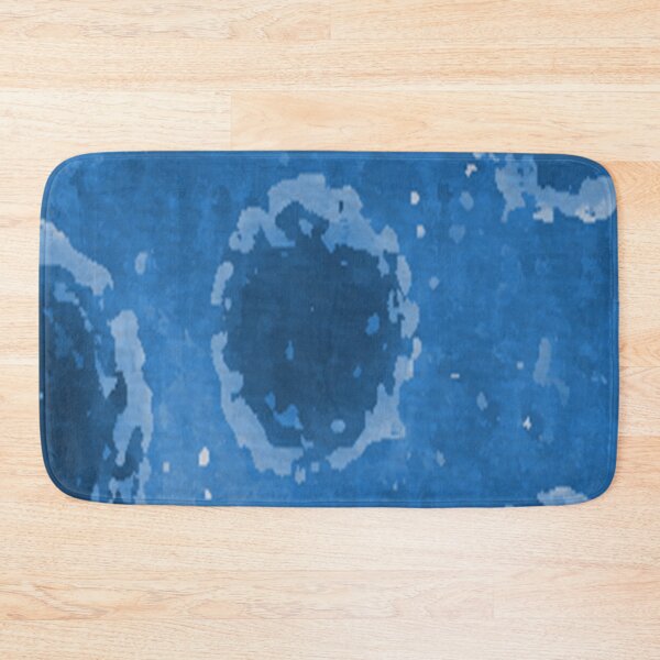Item preview, Virology blue pattern designed and sold by dreamofdenim.