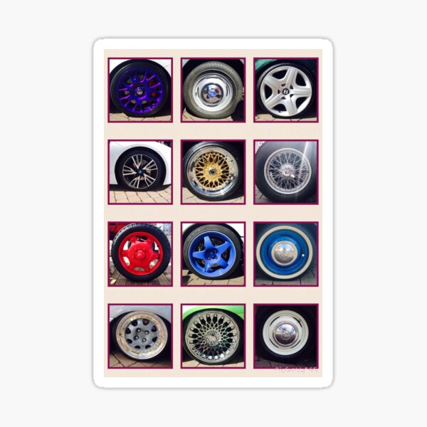 Wheels Sticker