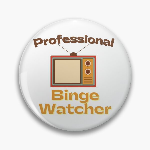 Item preview, Retro Professional Binge Watcher designed and sold by casualism.