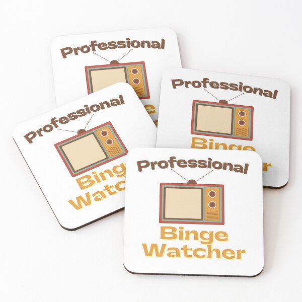 Item preview, Retro Professional Binge Watcher designed and sold by casualism.