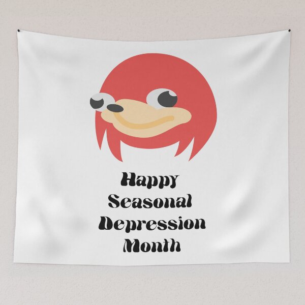 Artikelvorschau, Happy Seasonal Depression Month Lustiges Geschenk entworfen und verkauft von cattiktoks1718.