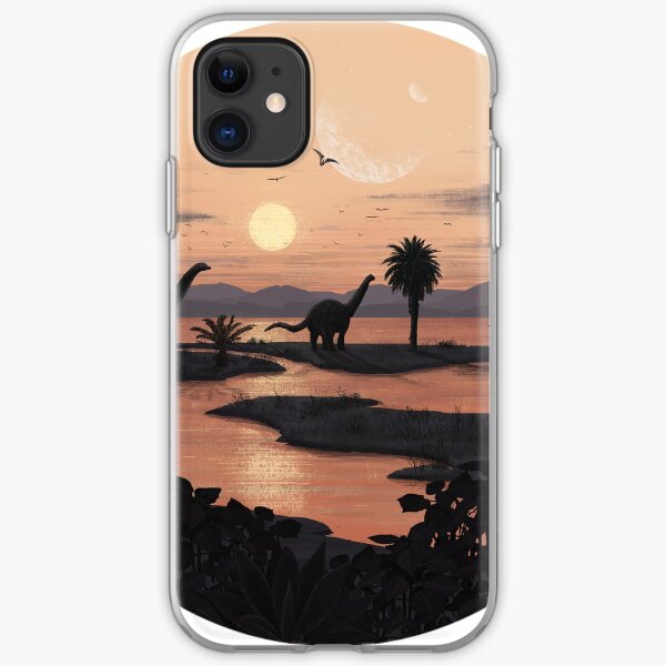 Jurassic Beach iPhone Soft Case