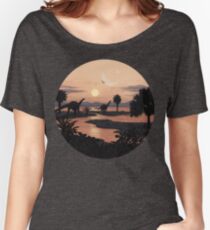 Jurassic Beach Women's Relaxed Fit T-Shirt