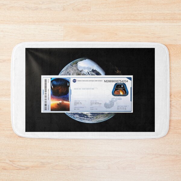 Item preview, MISSION TO MARS INTERPLANETARY BOARDING PASS designed and sold by Rick Cooper Photography.