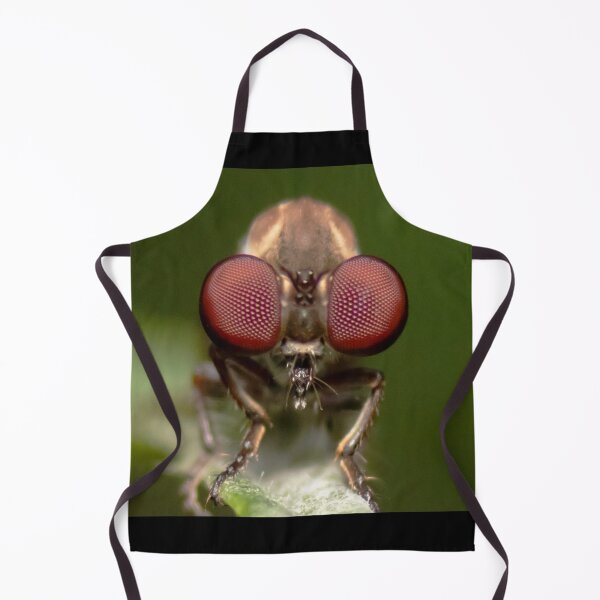 Item preview, Big Eyes! Gnat Ogre Robber Fly designed and sold by mark-bugs-org.