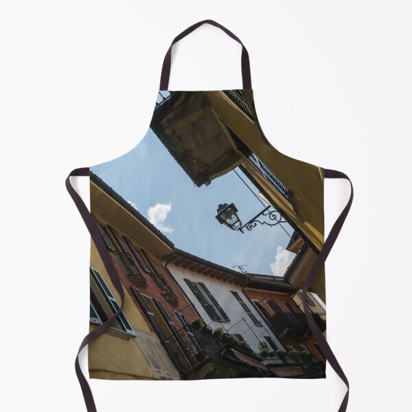 Item preview, Charming Bellagio Lake Como Italy - Tiny Shopping Street with Cool Balconies designed and sold by Georgia Mizuleva.