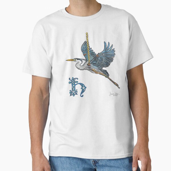 H is for Heron! Classic T-Shirt