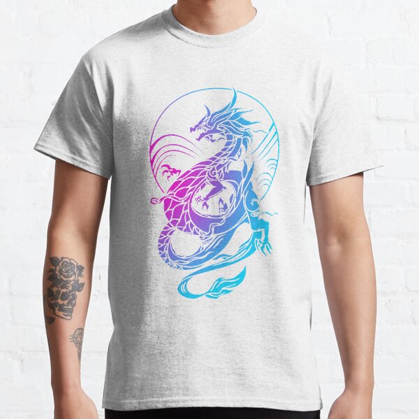 Dragón colorido Camiseta clásica