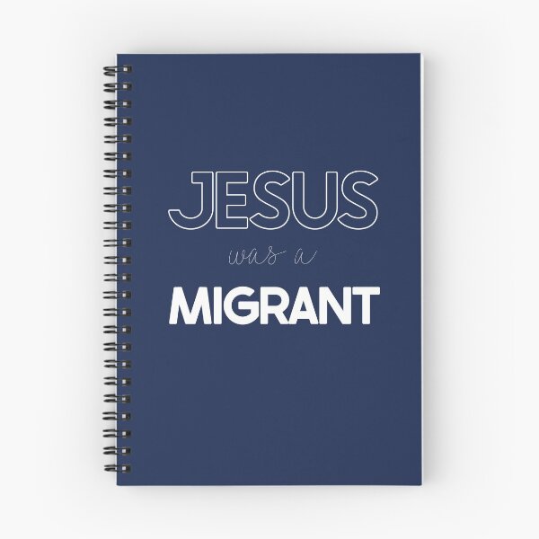 Item preview, Jesus was a migrant - new version designed and sold by Lynette Dobson.