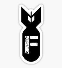 F BOMB Sticker