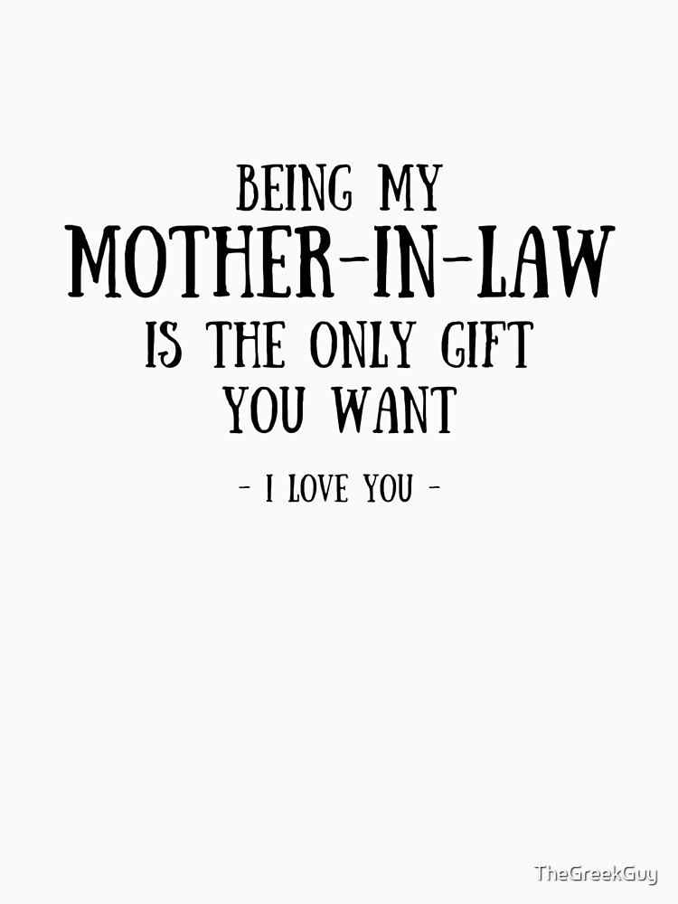 Best Mother In Law, Mother-in-Law Gift, Funny Mother-In-Law Gifts, Funny In Law  Gift, In Law Mug, Gift For Mother-in-Law, Christmas Gift Sticker for Sale  by TheGreekGuy