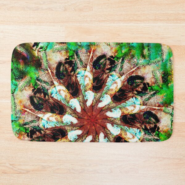 Item preview, STP Screen Transfer Process - 680 - WDVMM - 1040 - Warrior Repeat Mandala 1 06 designed and sold by WetdryvacRB01.