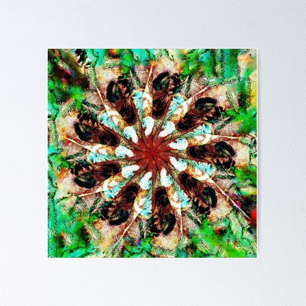 Item preview, STP Screen Transfer Process - 680 - WDVMM - 1040 - Warrior Repeat Mandala 1 06 designed and sold by WetdryvacRB01.