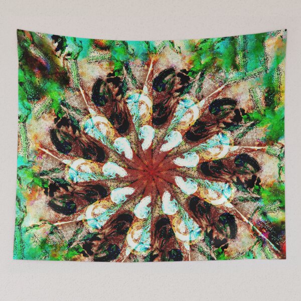Item preview, STP Screen Transfer Process - 680 - WDVMM - 1040 - Warrior Repeat Mandala 1 06 designed and sold by WetdryvacRB01.
