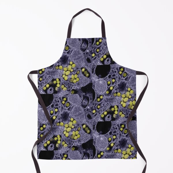 Item preview, Virology purple pattern designed and sold by dreamofdenim.