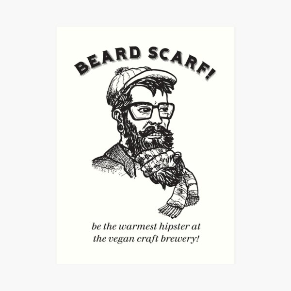 Beardscarf Art Print