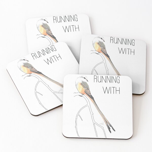 Item preview, Running With Scissors (Scissor-tailed Flycatcher) designed and sold by LauraWolfArtist.