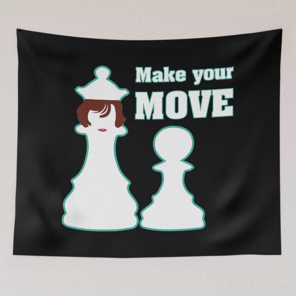 Item preview, The Queen's Gambit - Make your move designed and sold by Lees Tees.