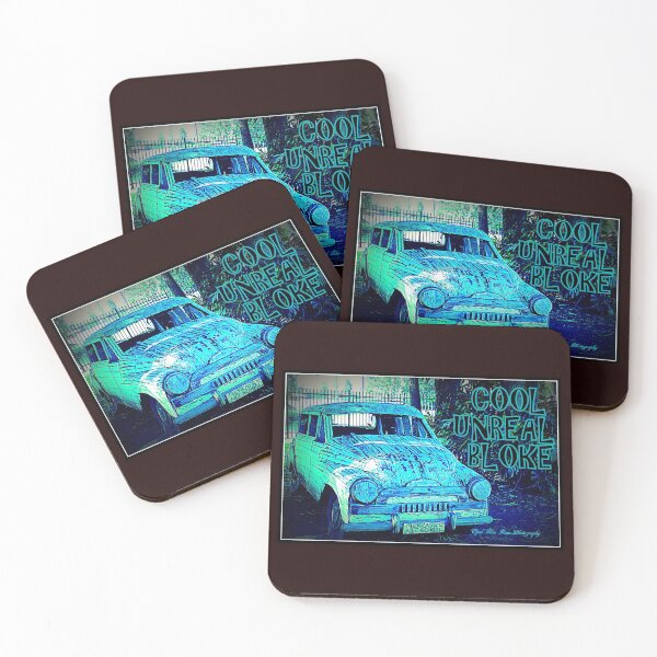 Item preview, COOL UNREAL BLOKE MENS VINTAGE CAR ART  designed and sold by Opalbluerose.