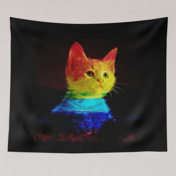Item preview, Cute British Shorthair Rainbow Cat designed and sold by BestBash.