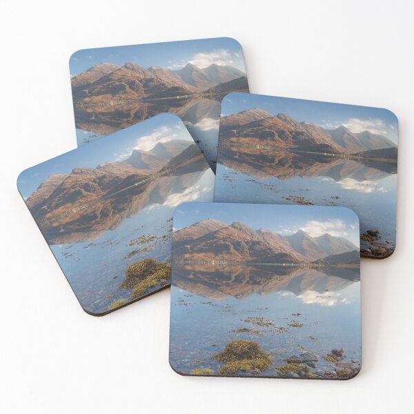 Item preview, Five Sisters Loch Duich Reflection Ratagan Scotland. designed and sold by PhotosEcosse.