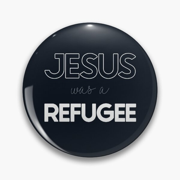 Item preview, Jesus was a refugee - new version designed and sold by Lynette Dobson.