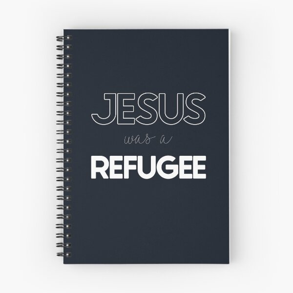 Item preview, Jesus was a refugee - new version designed and sold by Lynette Dobson.