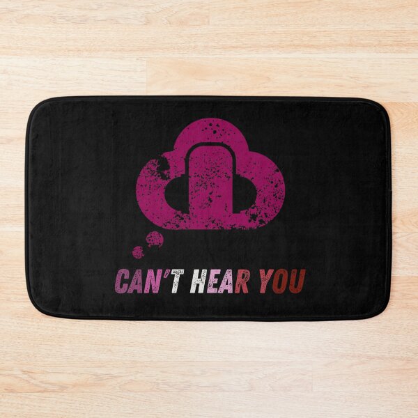 Item preview, Cool Graphic Lesbian - Can't Hear You I'm Gaming - Can't Hear You Music designed and sold by WonderWear.