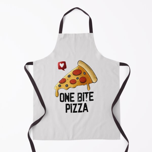 Item preview, One Bite Pizza Funny Sticker Designs designed and sold by Paper Hearteu.