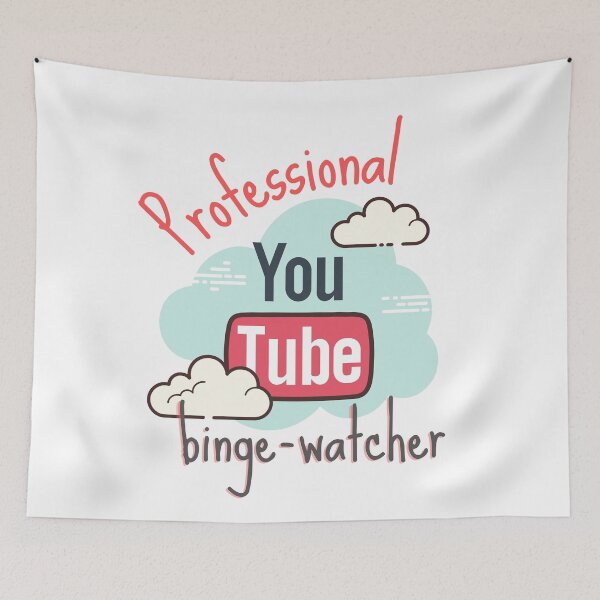 Item preview, Professional YouTube Binge Watcher designed and sold by casualism.