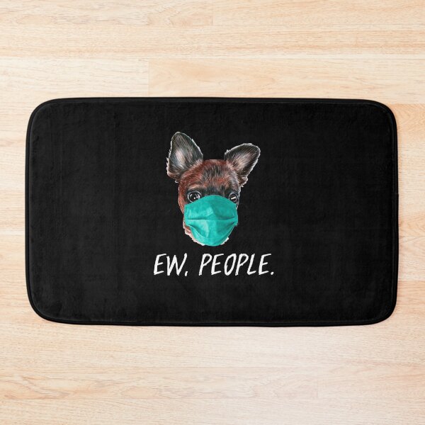 Item preview, BRUSSELS GRIFFON dog wearing a face mask EW PEOPLE designed and sold by theshirtinator.
