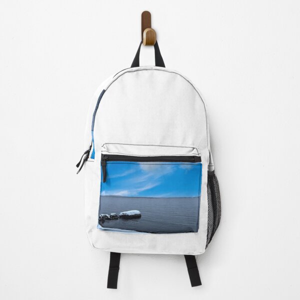 Item preview, winter lake view and blue sky , Sweden designed and sold by Sasas Design.