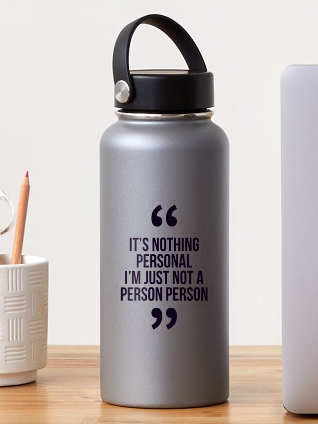 Men Have Feelings Funny Quote Water Bottle by EnvyArt