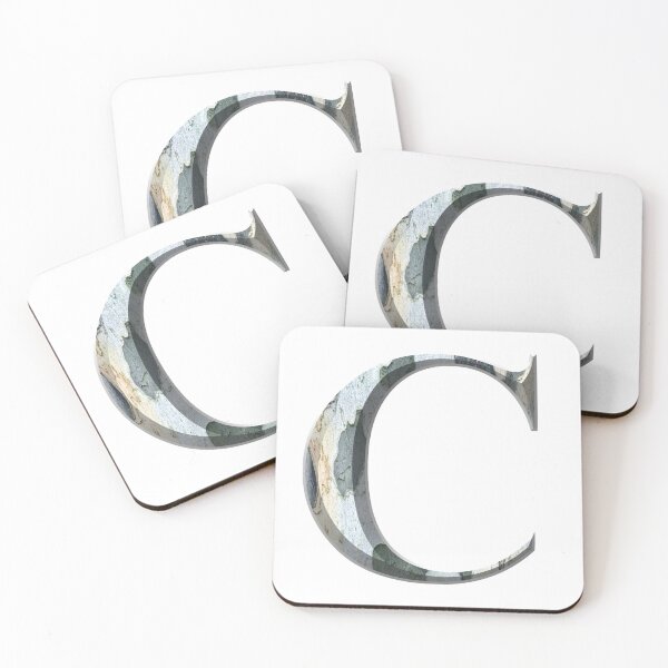 Item preview,   Alphabet Monogram tree-Letter C designed and sold by loveoceanair.