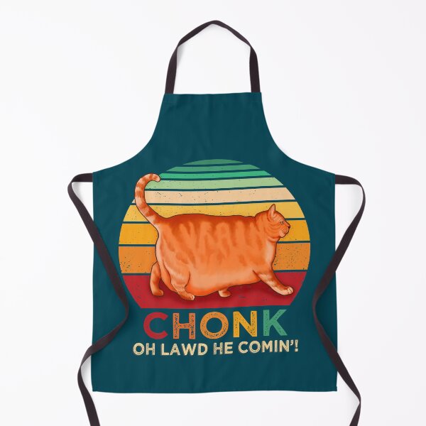 Item preview, Chonk Oh Lawd He Comin Funny Chonk Cat designed and sold by GreenSplash.