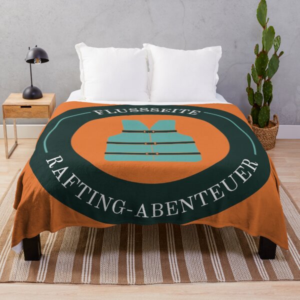 Item preview, River side | Rafting Adventure | German hiking | Black hiking t-shirt designed and sold by Ainbowz-Artwork.