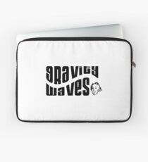 Gravity Waves says Albert Laptop Sleeve