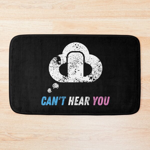 Item preview, Cool Graphic Trans - Can't Hear You I'm Gaming - Can't Hear You Music designed and sold by WonderWear.