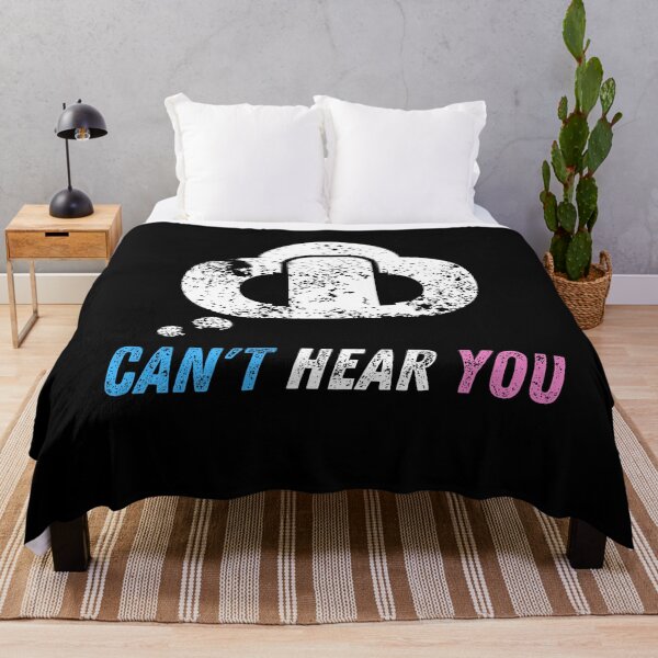 Item preview, Cool Graphic Trans - Can't Hear You I'm Gaming - Can't Hear You Music designed and sold by WonderWear.