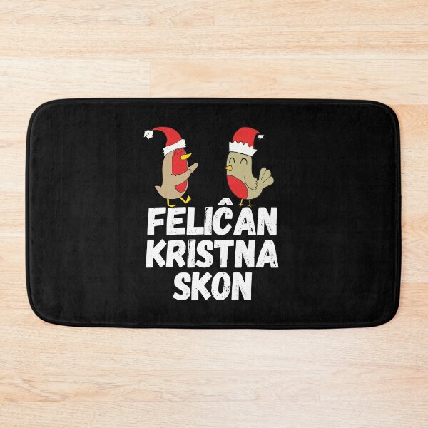 Item preview, merry christmas in Esperanto Feliĉan Kristnaskon designed and sold by mikoala50.