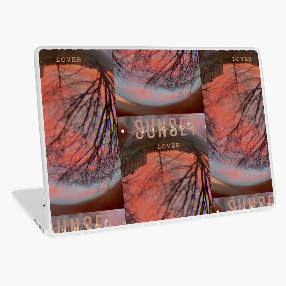 Sunset Lover II by Yannis Lobaina Laptop Skin