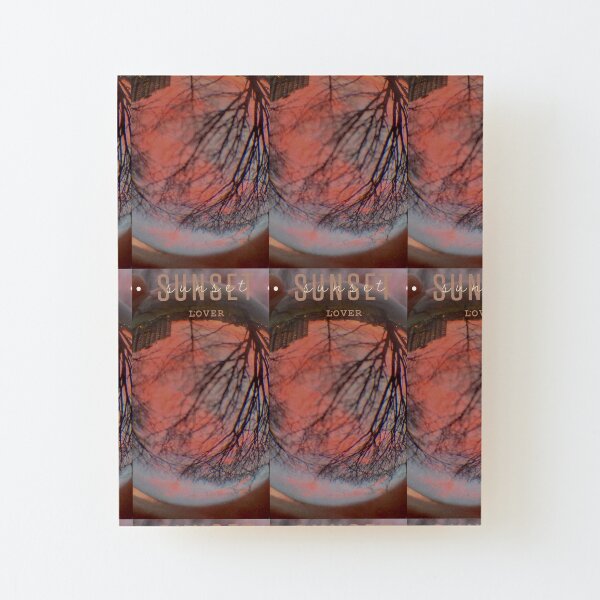 Sunset Lover II by Yannis Lobaina Wood Mounted Print