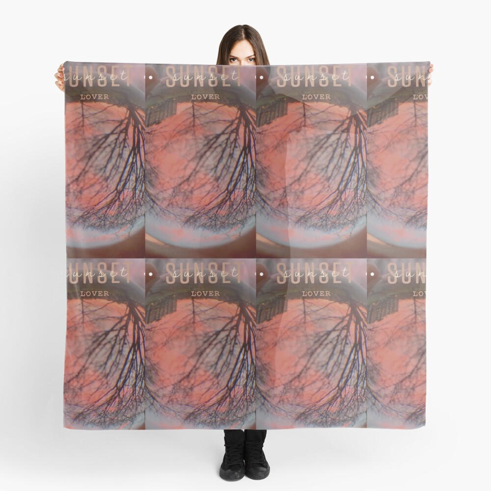 Sunset Lover II by Yannis Lobaina Scarf